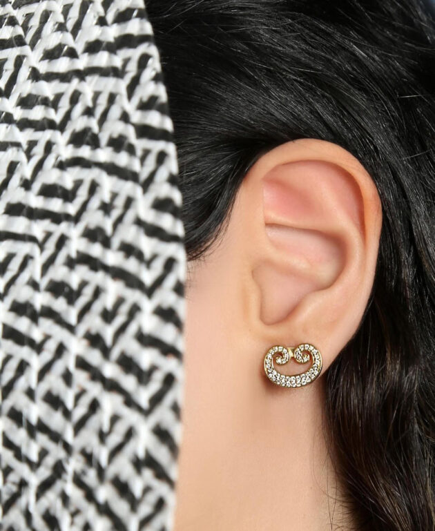 Diamond earrings - Image 2