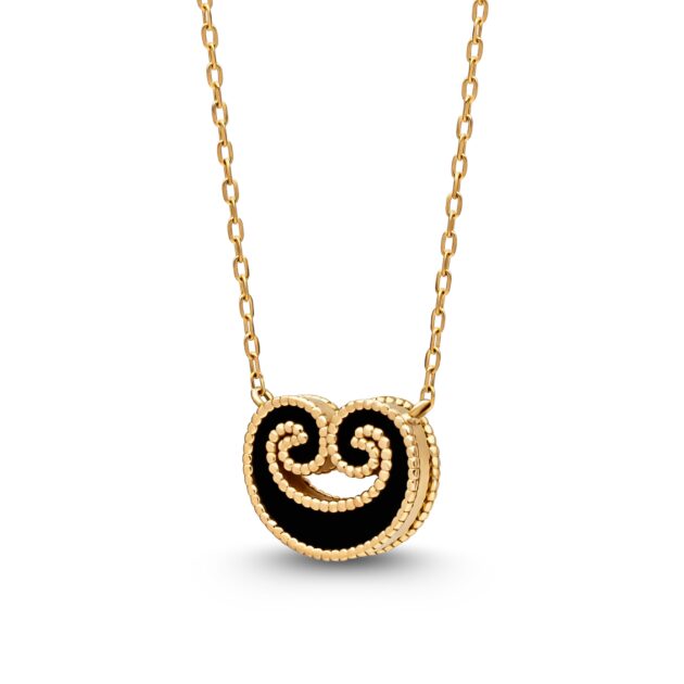 Small Onyx Akants Necklace - Image 3