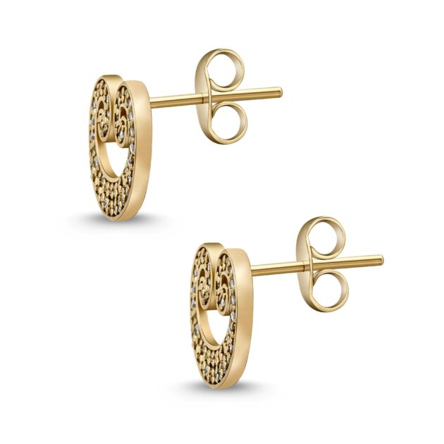 Diamond earrings - Image 3